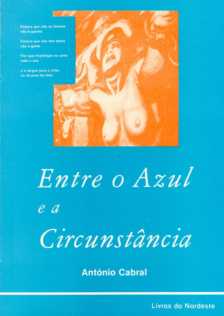 Entre o azul e a circunstância (capa)