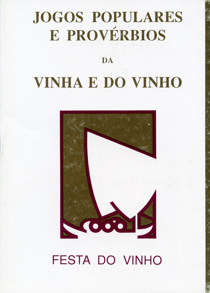 Jogos populares e provérbios da vinha e do vinho (capa)