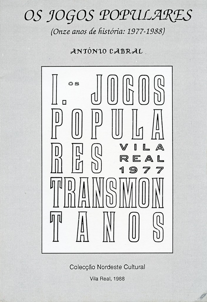 Os jogos populares : onze anos de história (capa)