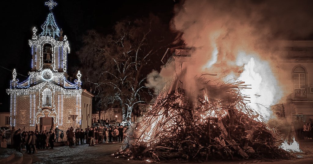 Fogueira de Natal em Alijó por 7margens