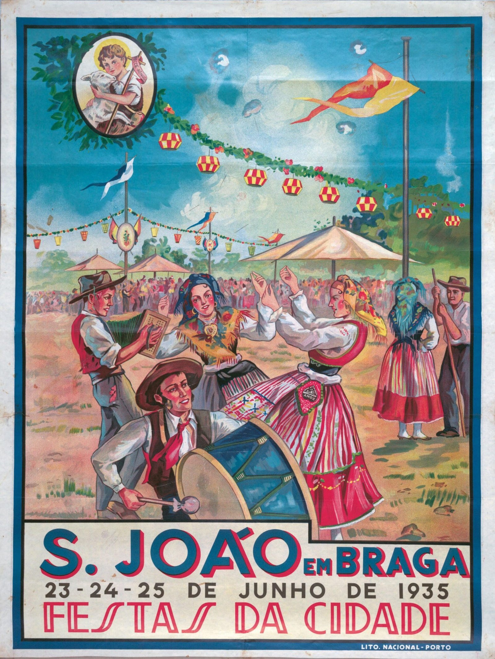 Festas de S. João em Braga, 1935